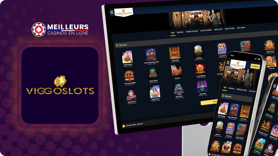En 9ème position, nous avons placé le populaire Viggo Slots Casino