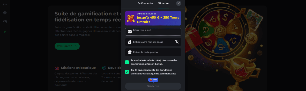 Connexion et Inscription à Red-On-Bet Casino avec Mon Compte en France