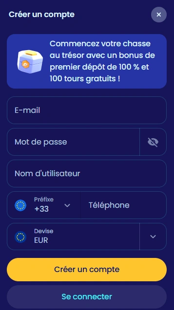 Login Rapide à Casoo Casino pour les Joueurs Français