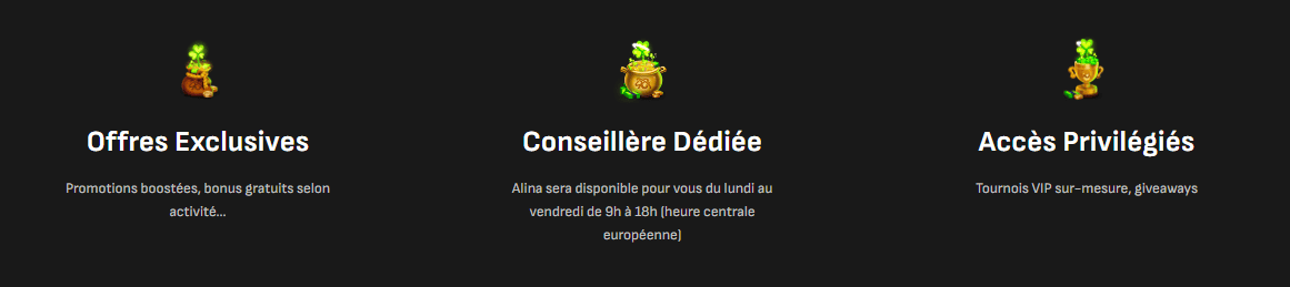 VIP Club sur Clover Spin Casino Réel VIP Programme de Fidellite sur Casino en Ligne Spin Clover 2025