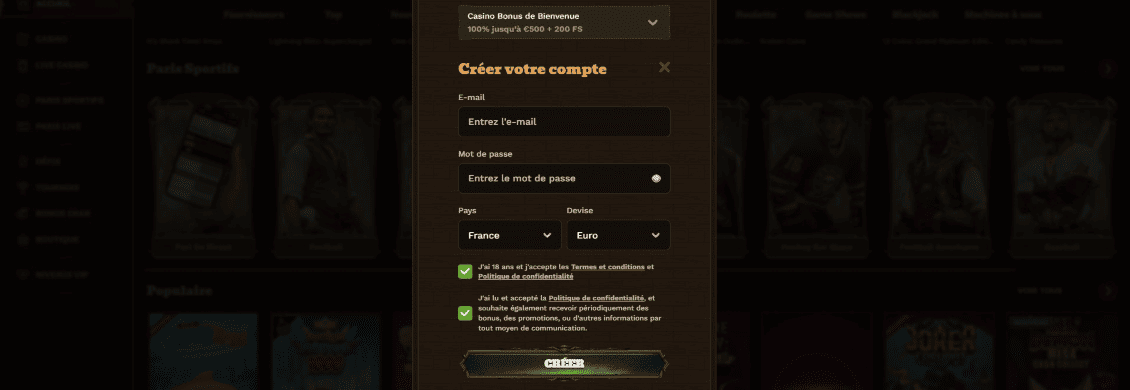 Login à Casino Pirate FR pour Obtenir Sérieux Bonus sans Dépôt et Gagner Gros