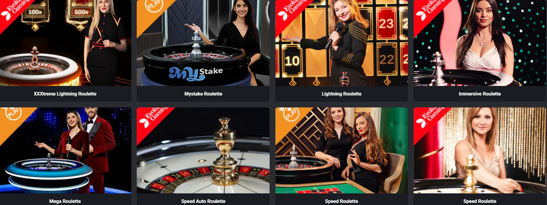 jeux My Stake Casino fiable propose-t-il des jeux de croupier en direct ?