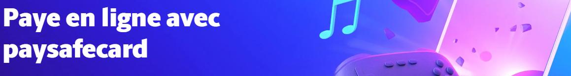 Online casino paysafecard 10€ disponible pour les joueurs pour payer dans les casinos en ligne