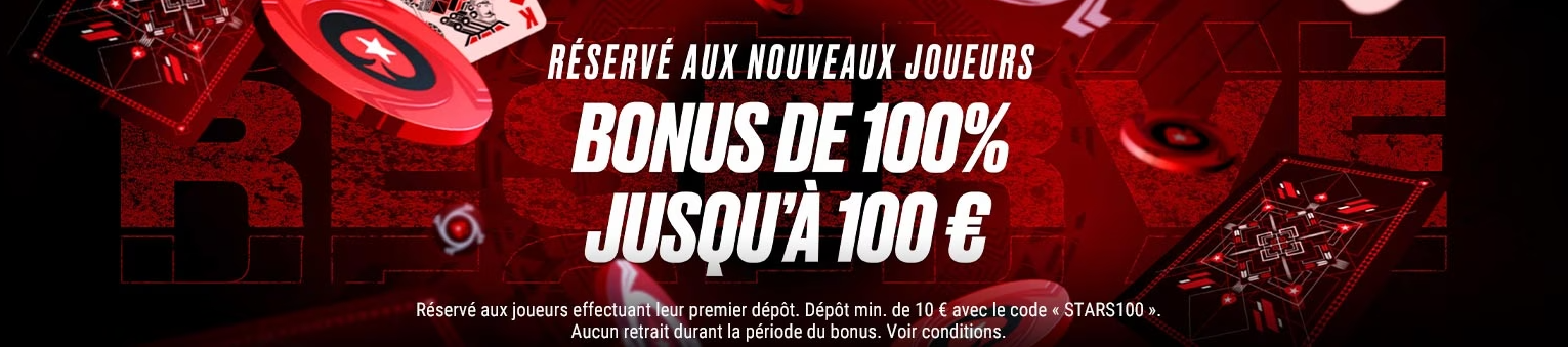 Premier Dépôt Bonus en PokerStars Casino Profitez Bonus sans Dépôt sur Poker Stars Casino EU