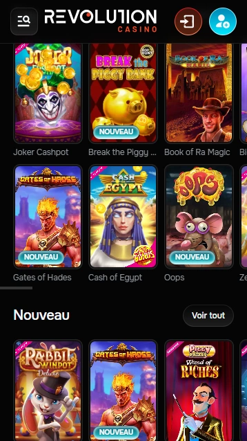 Explorez Online Revolution-Casino App avec Vérifié Machines à Sous