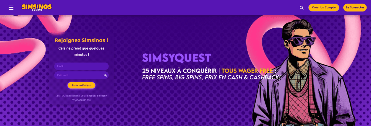 Propos du Sim Sinos Casino Casino SimSinos Pour les Joueurs Français