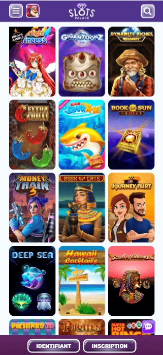Jeux au Casino Slots Palace Casino Slot Palace Avis avec Meilleurs Jeux pour le Plaisir