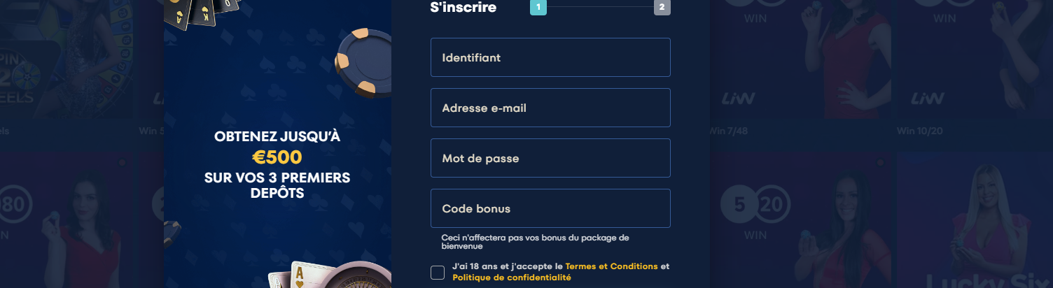 Inscription au Spintropolis Casino S'inscrire et Connexion à Spintropolis.com pour les Joueurs Français