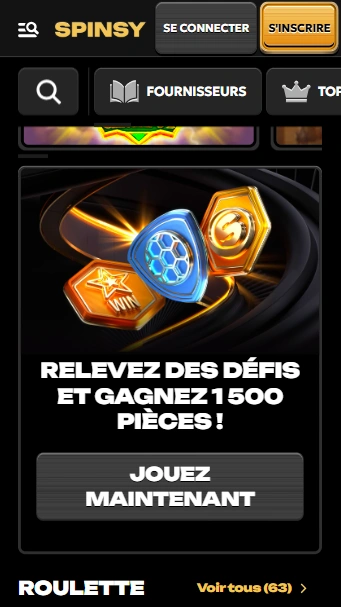 Avis Spinsy Casino pour les Joueurs Français 2026