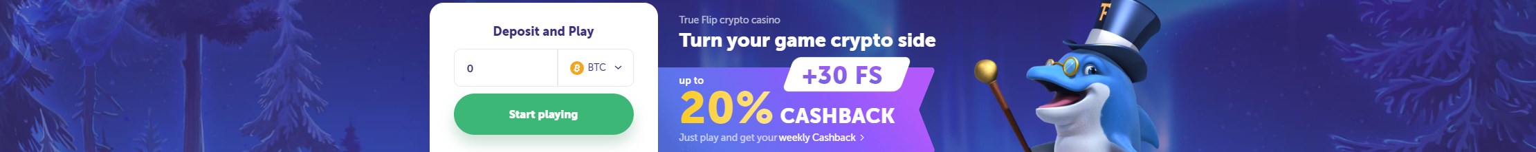 Casino TrueFlip Avis bonus et promotions