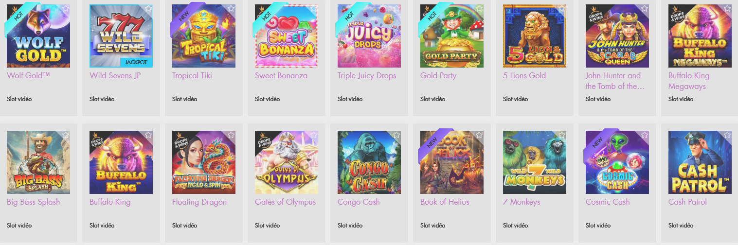 jeux Jeu meilleurs machines à sous VivemonCasino en ligne