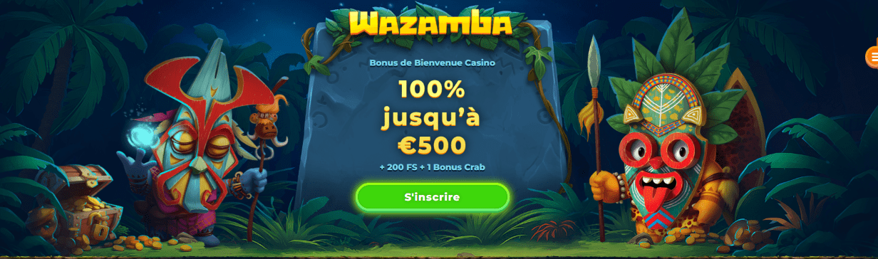 Top Casino-Wazamba avec no Deposit Bonus en France