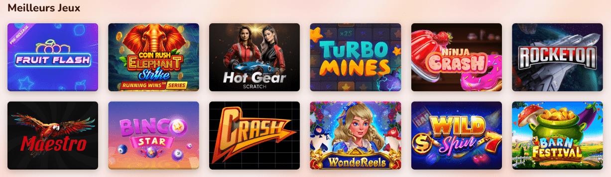 Casino Wild Sultan FR Tous Jeux sur Internet